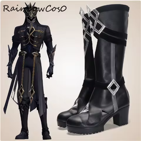 II Capitano Genshin Impact Cosplay Shoes Boots Anime RainbowCos0 Christmas Game Anime Halloween W440
