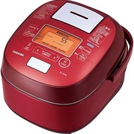東芝TOSHIBA真空壓力電飯煲（IH型，海外版，220V規格），5.5杯容量，RED，RC-DS10K-R