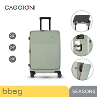 Caggioni กระเป๋าเดินทาง ฝาหน้า Fast-Access รุ่น The SEASONS (25091) ล้อคู่ TSA
