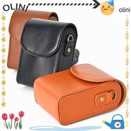 OLINI Camera , Portable Shockproof Storage Bag, Waterproof Leather Adjustable Strap Protective Cover