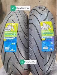 MICHELIN PILOT STREET RADIAL 160/60-17 , 180/55-17 , TAYAR R25, Z250, DUKE 390 TRK502 TNT300