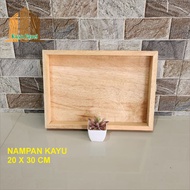 WOODEN TRAY 20 X 30 CM MULTIPURPOSE TRAY/ GIFT TRAY WOODEN TRAY