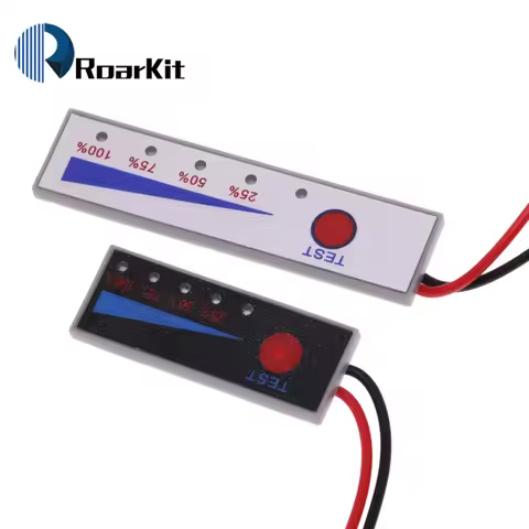1S 2S 3S 4S 5S 4.2V-21V Lithium Battery Li-po Li-ion Capacity Indicator Board Power Display Charging