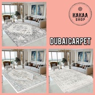 (KAKAA) Dubai Carpet soft embos 3d fluffy soft karpet living room home