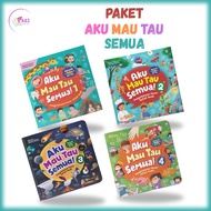 Ziyadbooks - More Economical - Package I Want to Know All Vol 1, Vol 2, Vol 3 & Vol 4 - Children's K