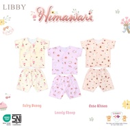 LIBBY Newborn Button Shorts and Shorts Set for Girls (1 set)
