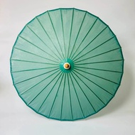 payung niaga payung klasik payung cina Oil Paper Umbrella Rainproof Sunscreen Hanfu Props Solid Colo