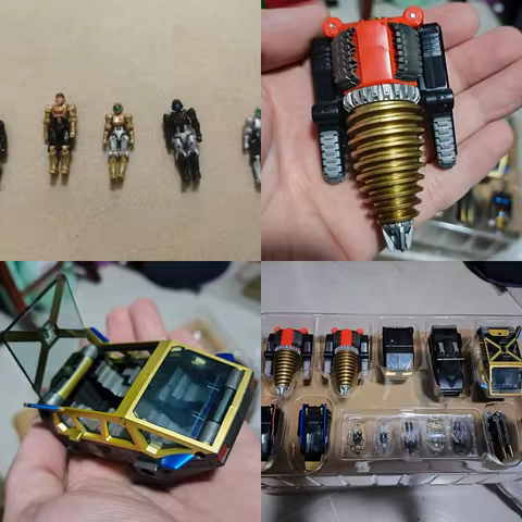 Diaclone DA-121 Robot Base GX FD Carrier Based Machines Accessory Set With Mini Robot Figures
