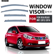 Suitable for Qichen R50X D50 Rainproof Rainproof Sun visor VENUCIA R50 D50 Window visor