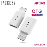 Micro USB Adapter Cable Android Female to 8 pin male iP Devices Connector