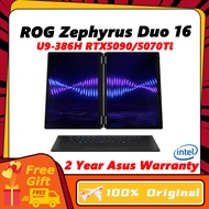 Asus ROG Zephyrus Duo 16 U9-386H RTX5090 / RTX5070Ti 2.8K 120Hz OLED 16" ASUS Dual Screen Laptop