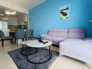 Pangsapuri 50 m² dengan 3 bilik tidur dan 3 bilik mandi peribadi di Melaka Raya (BLeisure Seaview B28 3BR - NetFlix/GameBox/Parking)