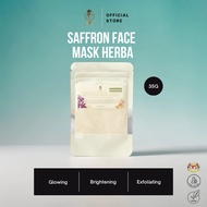 [HQ] K&K THERAPEUTIC KERALA BRIGHTENING HERBAL POWDER MANDIAN HERBA SAFFRON & ROSE 100% ORGANIC