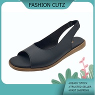 Fashion Cutz Women Cross Flat Sandals For Women | Sandals Selipar Perempuan | Flat Selipar Wanita 86