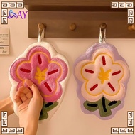 Floral Motif Hand Towel Can remove money Ins Soft and Absorbent Hanging Towel Kitchen Accessories Ba
