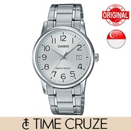 [Time Cruze] Casio MTP-V002 Analog Stainless Steel Men Quartz Watch MTPV002D-7B MTP-V002D-7B MTP-V00