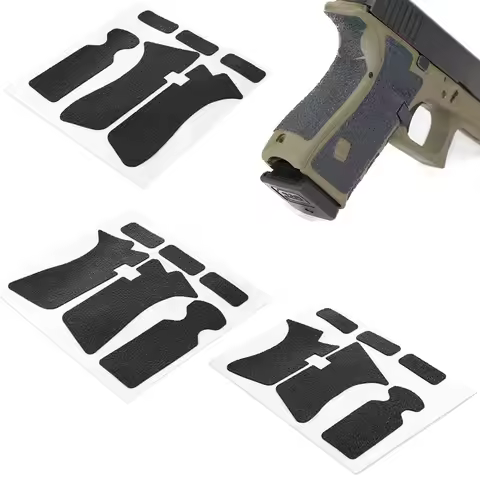 Non-slip Rubber Texture Grip Wrap Tape Glove Waterproof for G17 19 20 26 27 33 Holster 9mm Pistol Ac