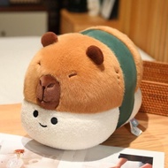 New famous Sushi Capibara doll cute sushi capybara plush toy girls pillow doll q