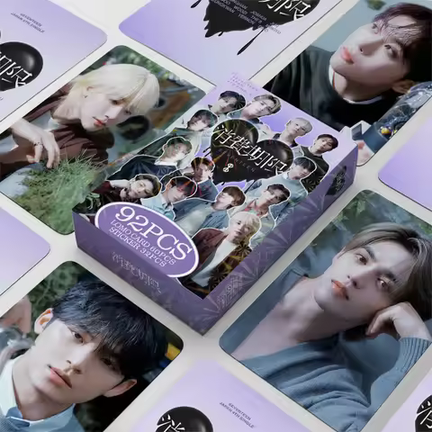 60+32Pcs/Set Kpop New Album Photo Card Consumption Period Fan Collection Card JOSHUA S.COUPS LOMO Ca