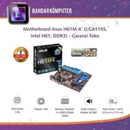 Asus H61M-K Motherboard (LGA1155, Intel H61, DDR3) - Store Warranty