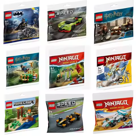 LEGO Ninjago Legacy Minifigure Kai (Fire Dragon Polybag) with Kai Minifigure with Sword and Kai’s Dr