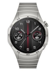 全新香港行貨HUAWEI WATCH GT 4 46mm Grey Stainless Steel Strap 鋼帶版 智能手錶
