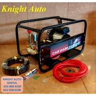 Europa Hilt CAT-1YL90A Plunger Pump c/w Motor 3Hp with Full Frame/Spray Hose 10m/Copper Gun G001 ID3