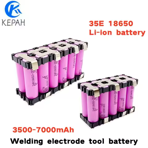 35E 20A 18650 3500mAh 7000mAh 2S 3S 4S 5S 6S/1P 2P 7.4V 12.6V 14.8V 18V 25.2V for screwdriver batter