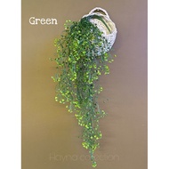 Bunga hiasan [Ready Stock]Artificial hanging plant pokok berjuntai pokok gantung dinding pokok junta