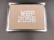 Titanium Plate Holder Thailand Specs 6 x 9" motorcycle number plate holder motor nombor plat casing 