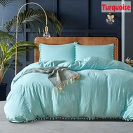 3pcs Luxury Duvet Cover Set/Bedding Set(1 Duvet Cover + 2 Pillow Shams) Lightweight Cotton Well Desi