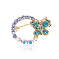 New Arrival Ozel Butterfly Flowering BabyBrooch G42024 New!! Size  ( w x h )  :   27 mm  x  19 mm  -