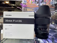 SIGMA 35mm F1.4 DG HSM ART for CANON EF 齊盒 超新淨