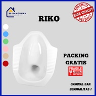 [CARGO ONLY] [Wooden Crate Packing] RIKO SQUAT CLOSET RIKO CERAMIC SQUAT CLOSET Toilet Bowl