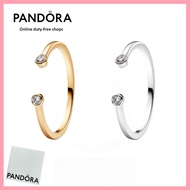 100% S925 pure silver jewelry with new gift box jewelry Pandora Era Lab-Grown Diamond Open Ring