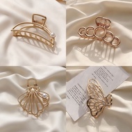 Eclipse metal clip butterfly/ shell/ circle/