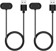 Charger for Amazfit GTR 4/3 Pro, GTS 4/3, T-Rex 2, Replacement Magnetic USB Charging Cable Cord for Amazfit GTR 3 Pro, GTS 3, GTR 4 Pro, GTS 4, T-Rex 2 [2-Pack, 1m/3.3ft] (2)