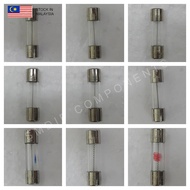 125V, Glass Fuse, 5mm x 20mm