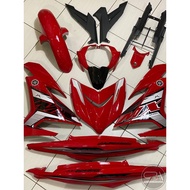 COVER SET Y15ZR V1 V2 MX KING RED 2021 TANAM COVERSET PREMIUM EDITION BODYSET Y15ZR YSUKU NEW ORIGINAL VELOZI