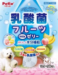 Petio - Petio 乳酸菌保健補水啫喱(山羊奶味) 狗小食（16g×20個）（W14302）#A324