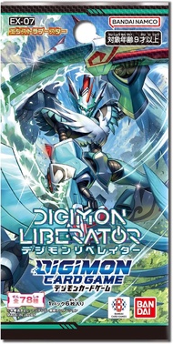 Digimon Card Game EX-07 Extra Booster Digimon Liberator Pack
