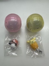 Sanrio 手玉雨傘吊飾 pc狗 pochacco 布甸狗 pompompurin