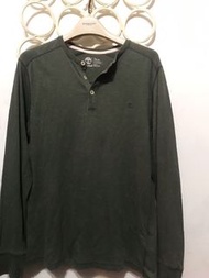 Timberland polo衫，SizeＭ，(175/100A),肩44、胸51,長72、袖64公分