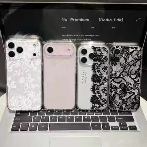 Vintage White Lace Floral Phone Case For Huawei Honor X8D X6C X9D X7D X9A X7A X8B X9B X7B X8C Magic 