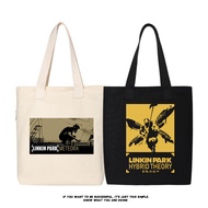 Linkin Park Linkin Park Linkin Park Rock Band One-Shoulder Cross-Body Handbag Canvas Bag Tote Bag Wo