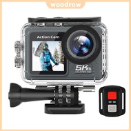 [New] 5K 4K 60FPS Action Video Cam Anti-shake WIFI 170° Wide Angle 30m Waterproof