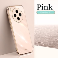 For Vivo Y500 Pro 5G Case Shockproof Soft Silicone Electroplating Phone Casing For Vivo Y500Pro 5G B