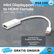 MINI TO HDMI FEMALE MINI DP HDTV ADAPTER DISPLAY PORT CONNECTOR CABLE