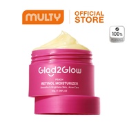 Glad2Glow Peach Retinol Moisturizer 30g  มอยเจอไรเซอร์เรตินอล เรตินอลครีม ฟื้นฟูผิว