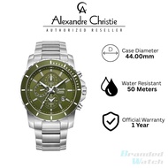 [Official Warranty] Alexandre Christie 6141MCBSSGN Stainless Steel Men's Watch Chronograph Water Res